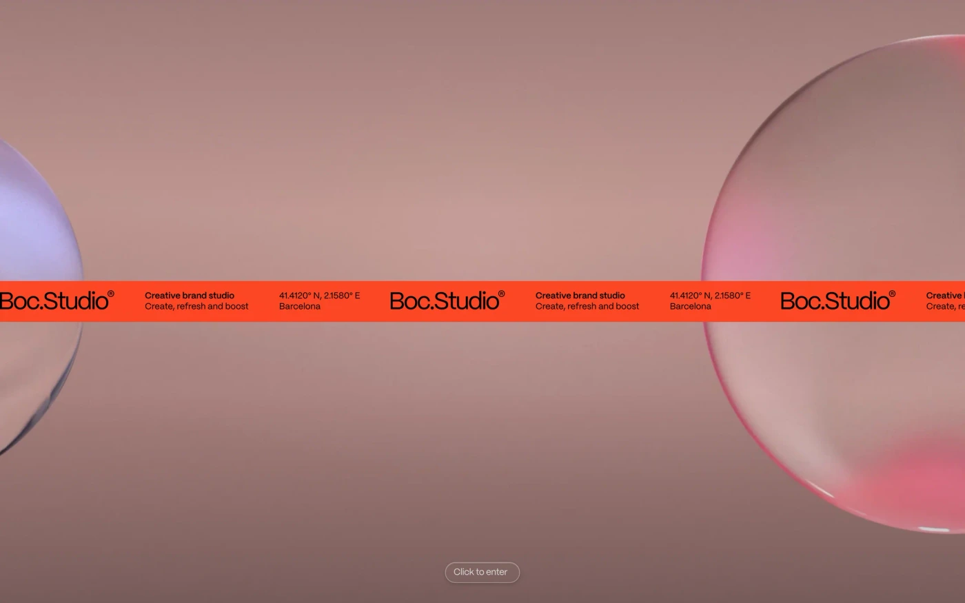 Boc homepage
