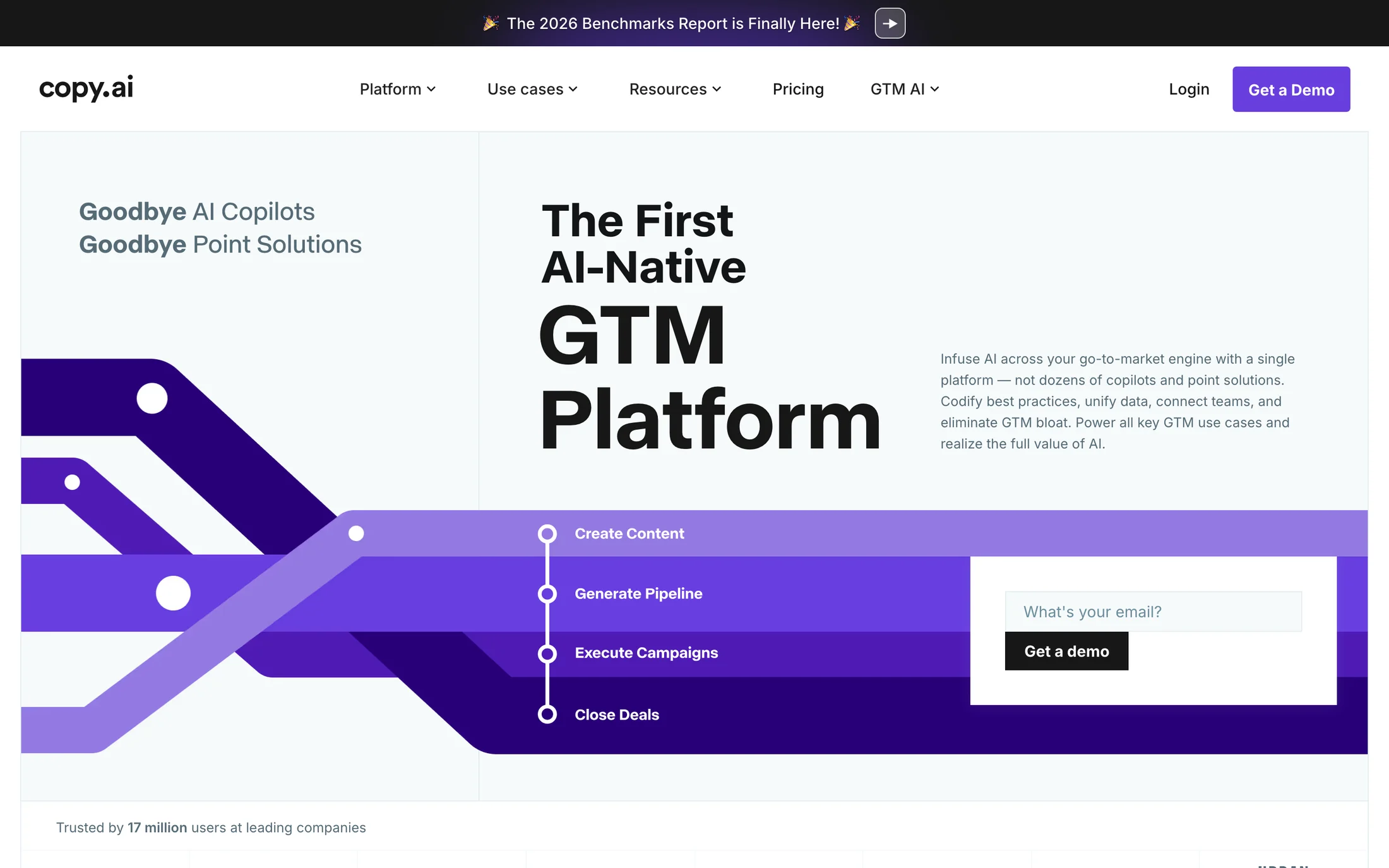 Copy.ai website color scheme