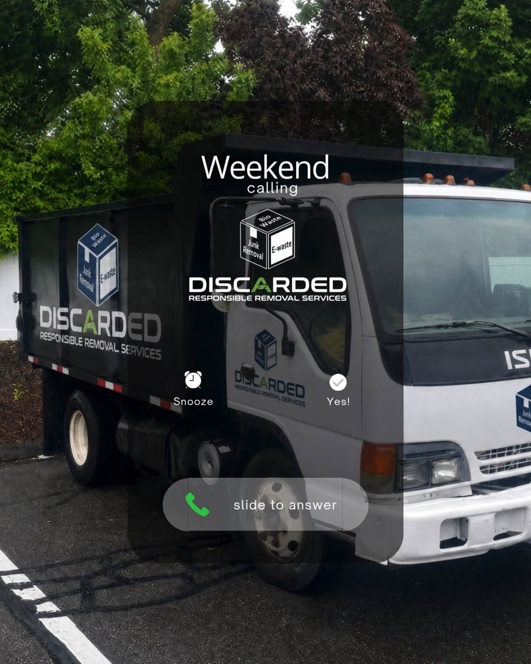 Instagram post: Phone-call interface makes truck ad memorable