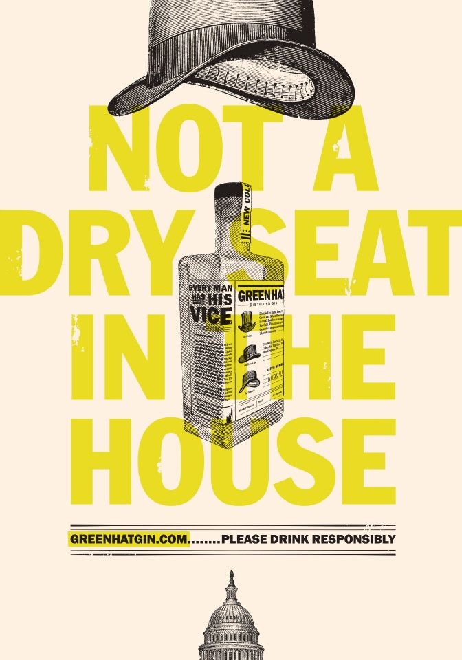 Story: Dry-seat pun makes gin memorable