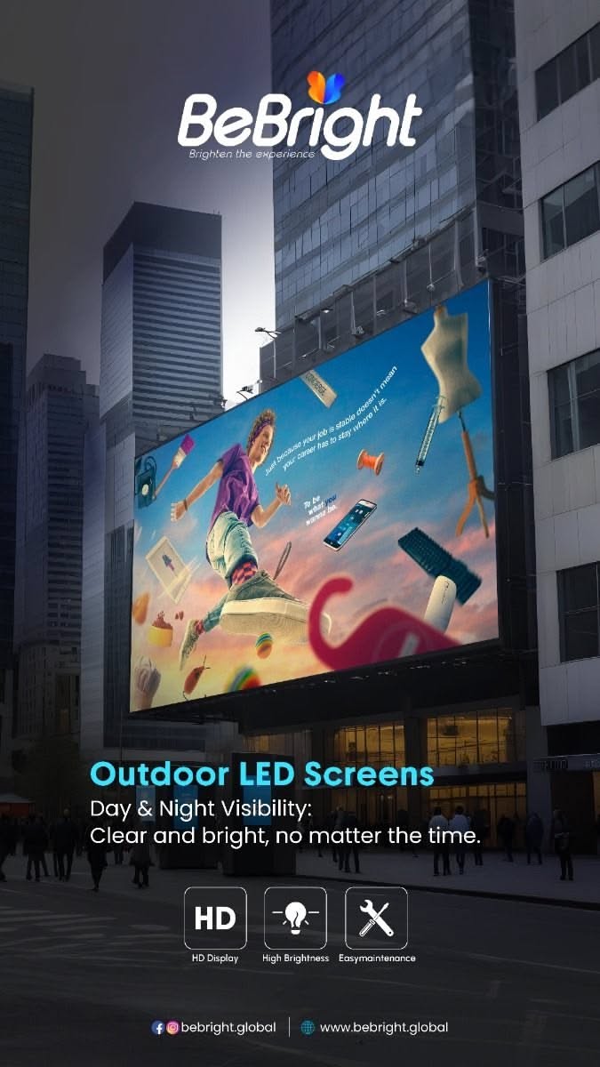 Story: Ad shown on city billboard, self-demonstrating