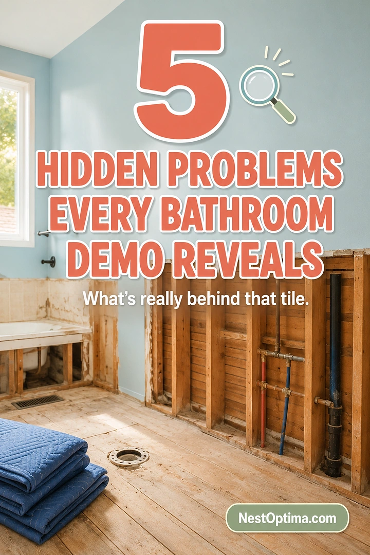 Home Renovation & Remodeling creative ad: Exposed wall reveals hidden problems