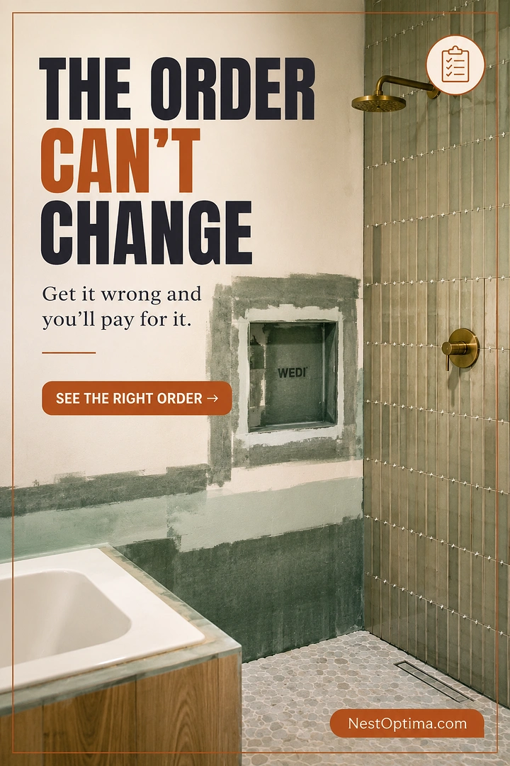 Home Renovation & Remodeling creative ad: Tile order pun drives renovation message