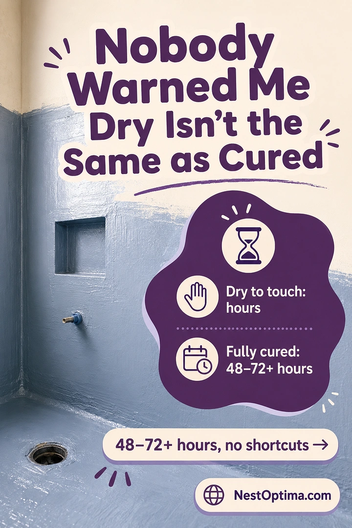 Home Renovation & Remodeling creative ad: Dry-versus-cured waterproofing concept