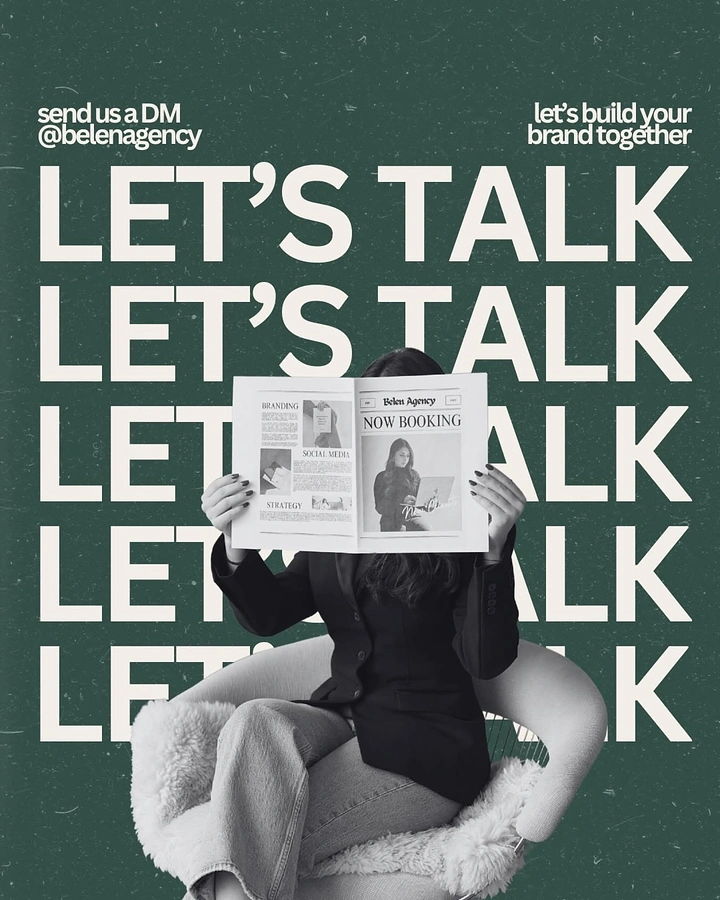 Agency creative ad: Repeated type hidden behind newspaper reader