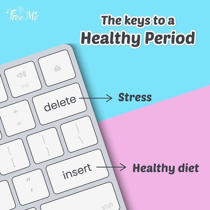 Period Care & Feminine Hygiene creative ad: Keyboard metaphor turns health advice interactive