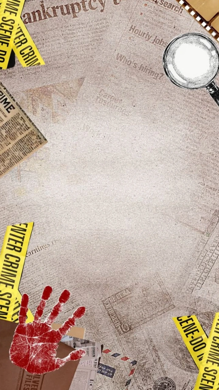 Escape Rooms creative ad: Evidence-board composition creates mystery