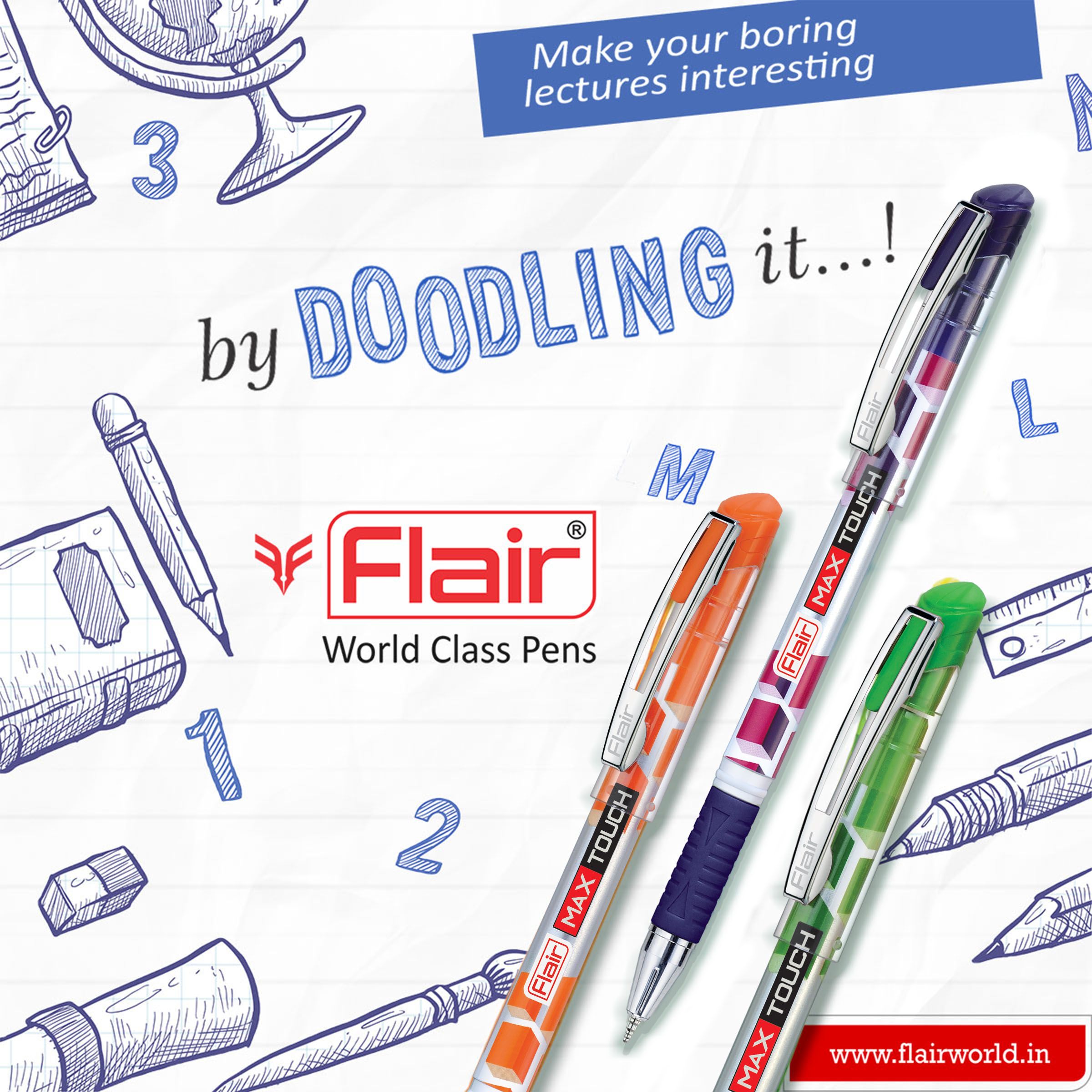 Instagram post: Doodling drives playful product story