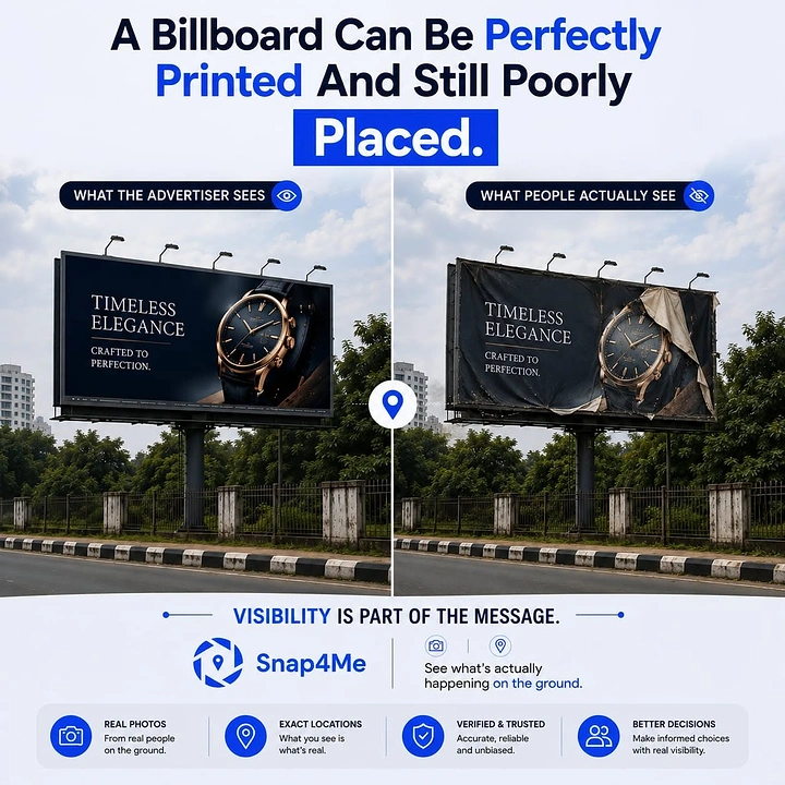 Printing Shops creative ad: Witty split: printed well vs placed badly