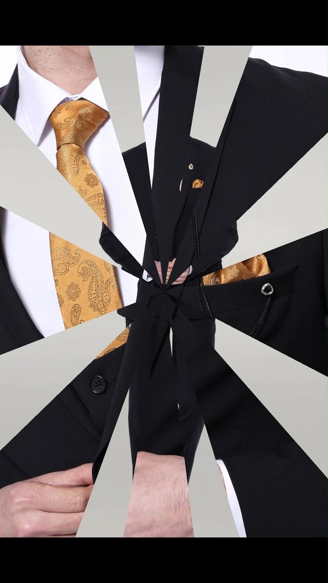 Story: Radial fragmented tailoring composition