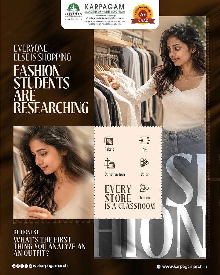 Design & Animation Schools creative ad: Witty copy reframes shopping as research
