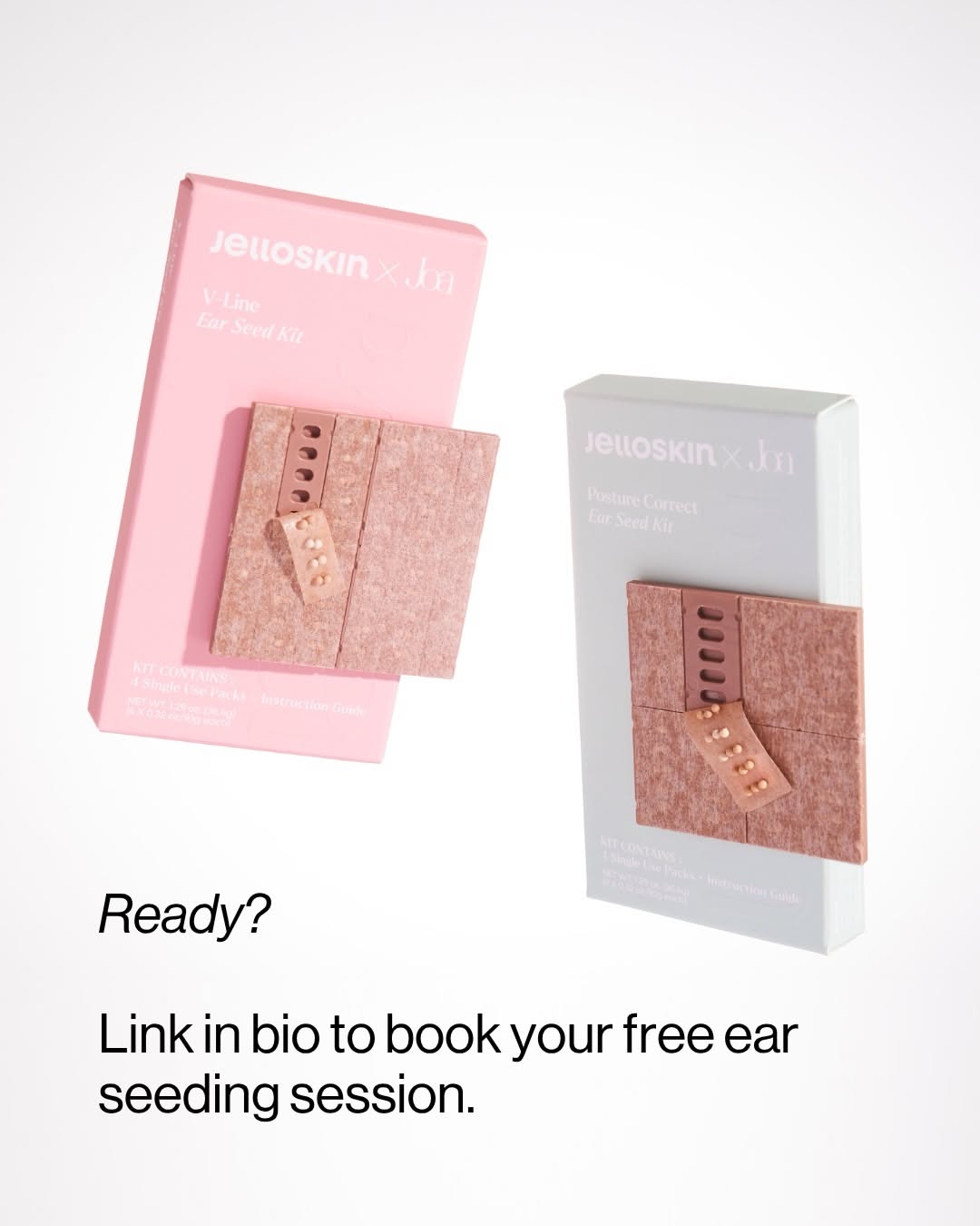 Instagram post: Witty 'ear seeded' copy, bold crop, slide 4