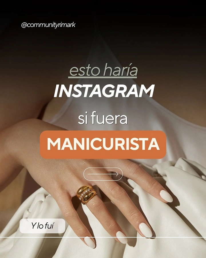 Nail Salons creative ad: If Instagram were a manicurist hook