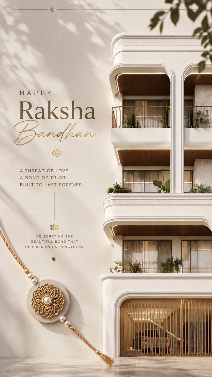 Raksha Bandhan creative ad: Real-estate bond 'built to last forever'