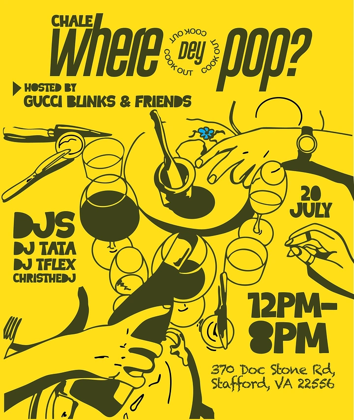 Bars & Pubs creative ad: Pop-art illustration sells club event