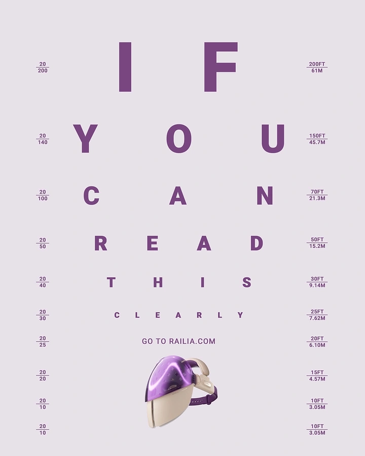 Opticians & Eye Care creative ad: Eye chart spells 'If you can read this'
