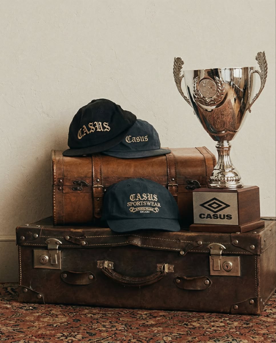Instagram post: Caps staged as heritage trophies