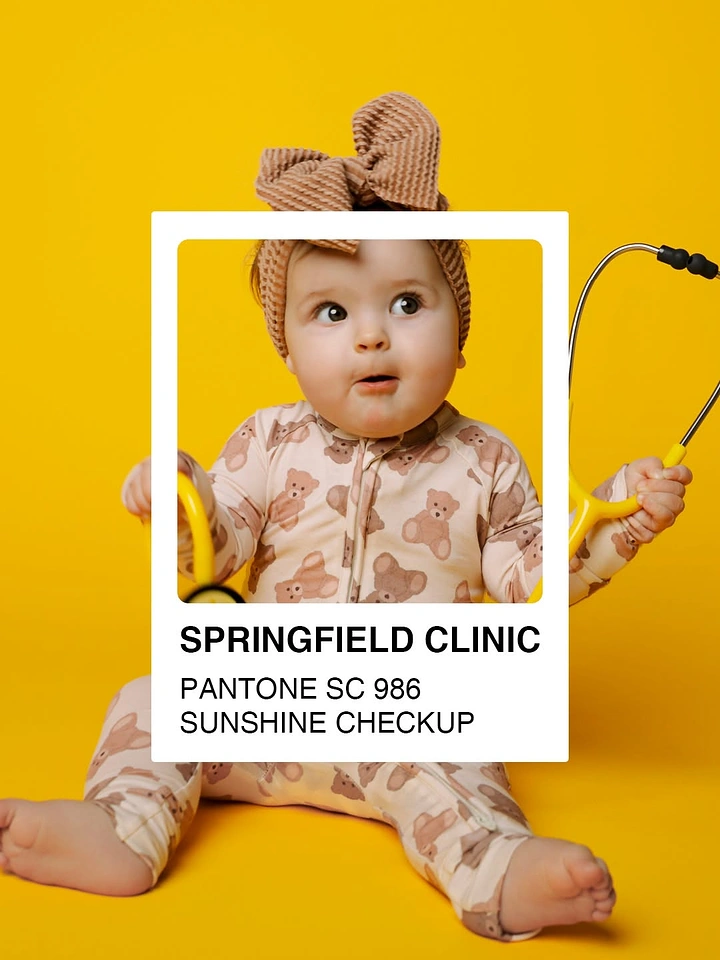 Pediatricians & Children's Clinics creative ad: Framed baby turns checkup into portrait