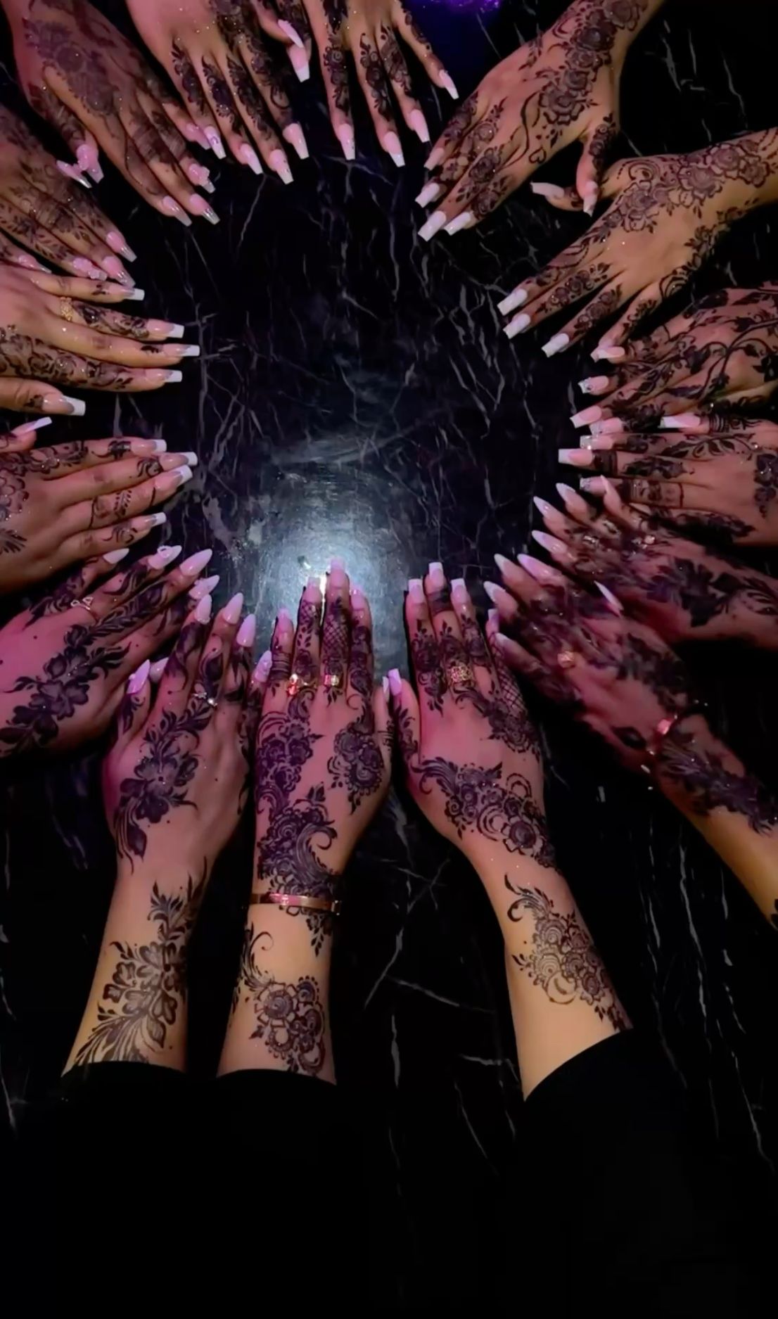 Story: Radial hands create striking visual metaphor