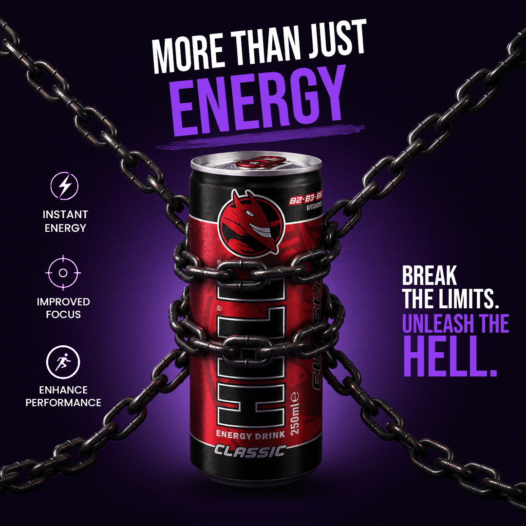 Instagram post: Chains turn energy into visual power