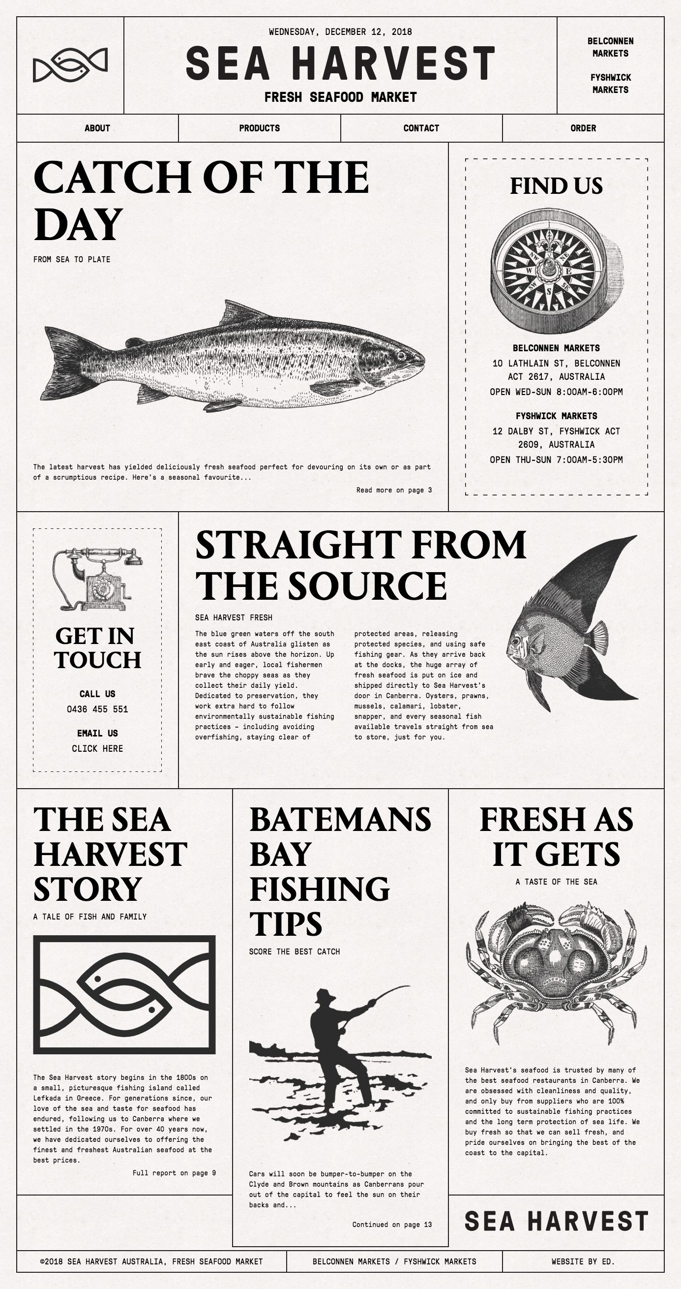 Story: Newspaper editorial framing for catch-of-day
