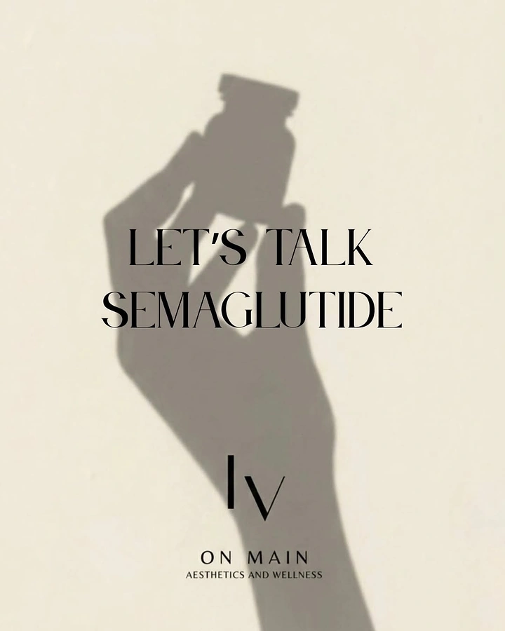 Weight Loss Clinics creative ad: Semaglutide message uses striking shadow