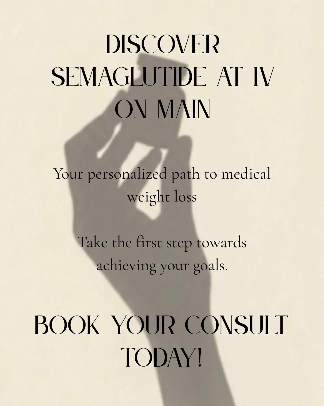 Instagram post: Semaglutide message uses striking shadow, slide 6