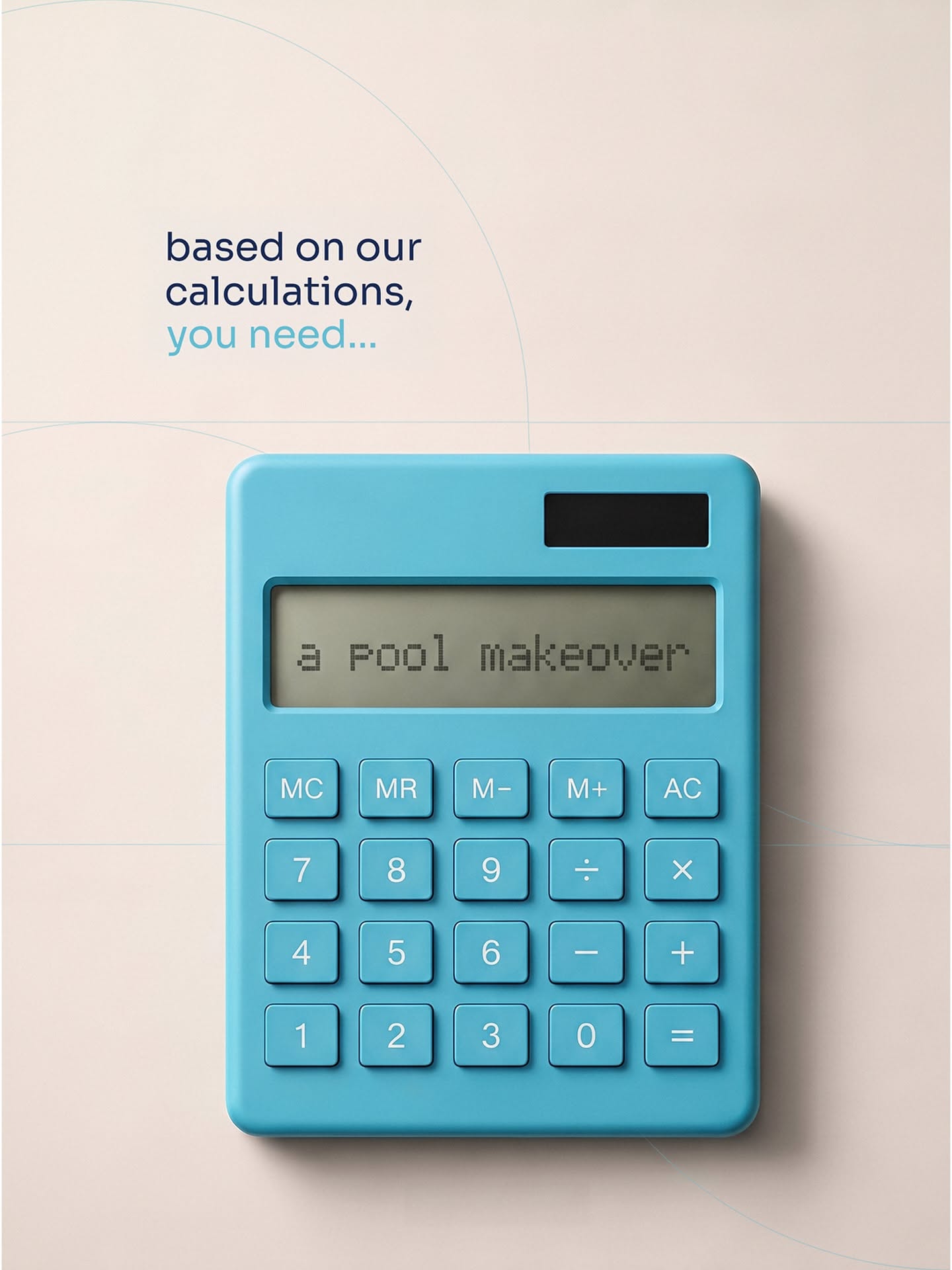 Instagram post: Calculator metaphor makes makeover offer memorable