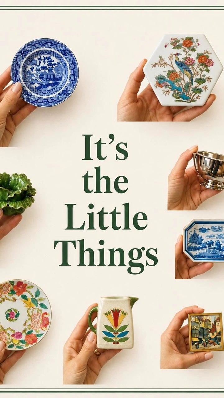 Tableware & Crockery creative ad: Little-things copy frames ceramics