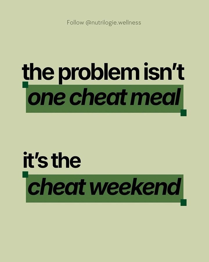 Weight Loss Clinics creative ad: Sharp cheat-weekend copy concept