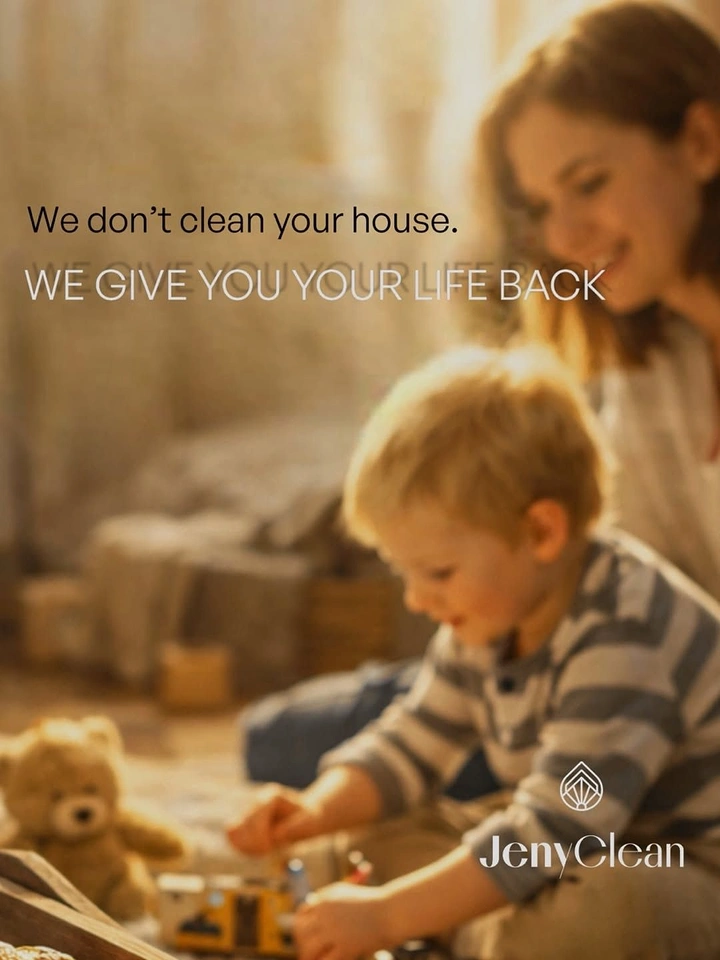 Cleaning Services creative ad: Reframe: we give you your life back