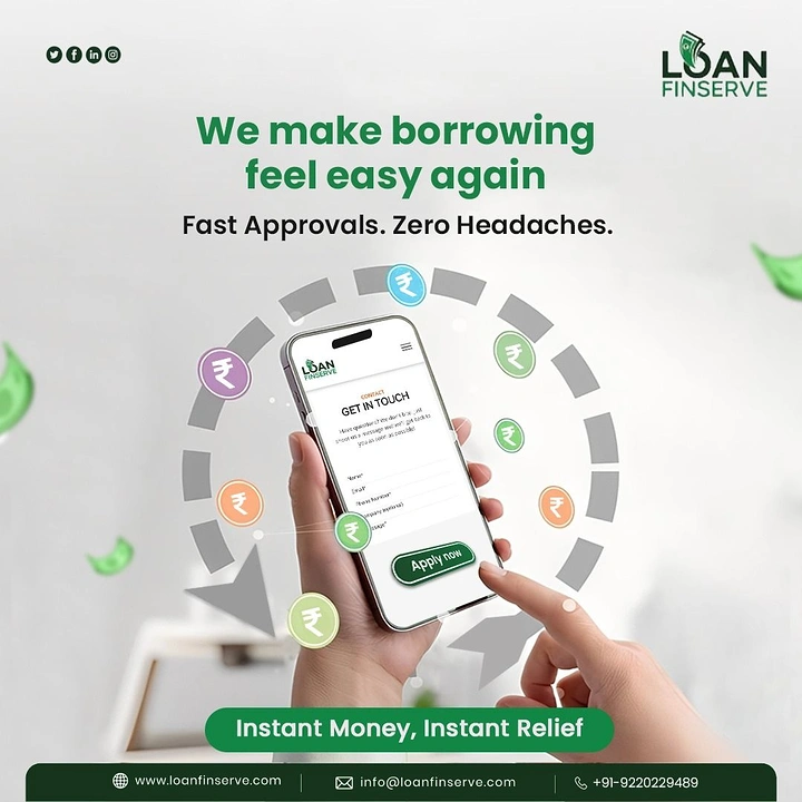 Personal & Business Loans creative ad: Circular money-flow metaphor feels memorable