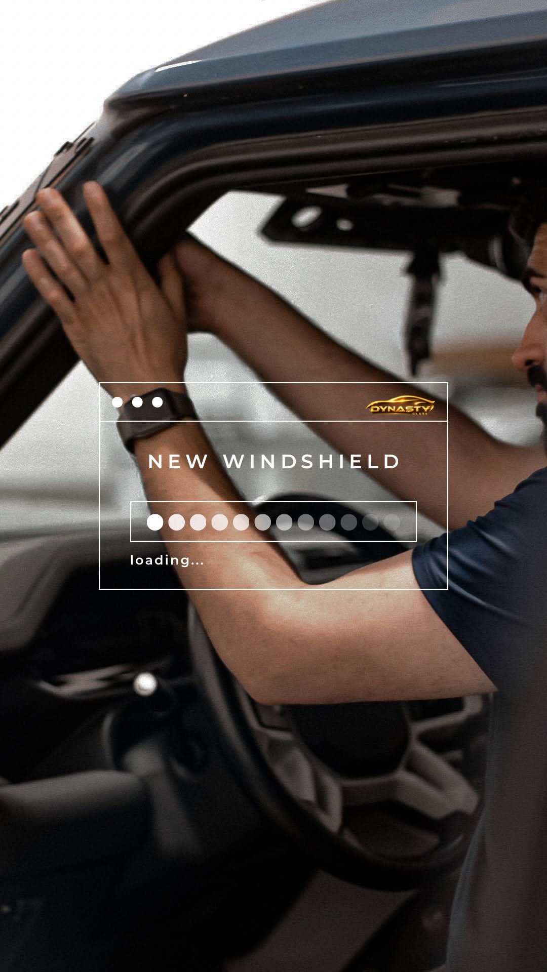 Story: Windshield loading-bar metaphor