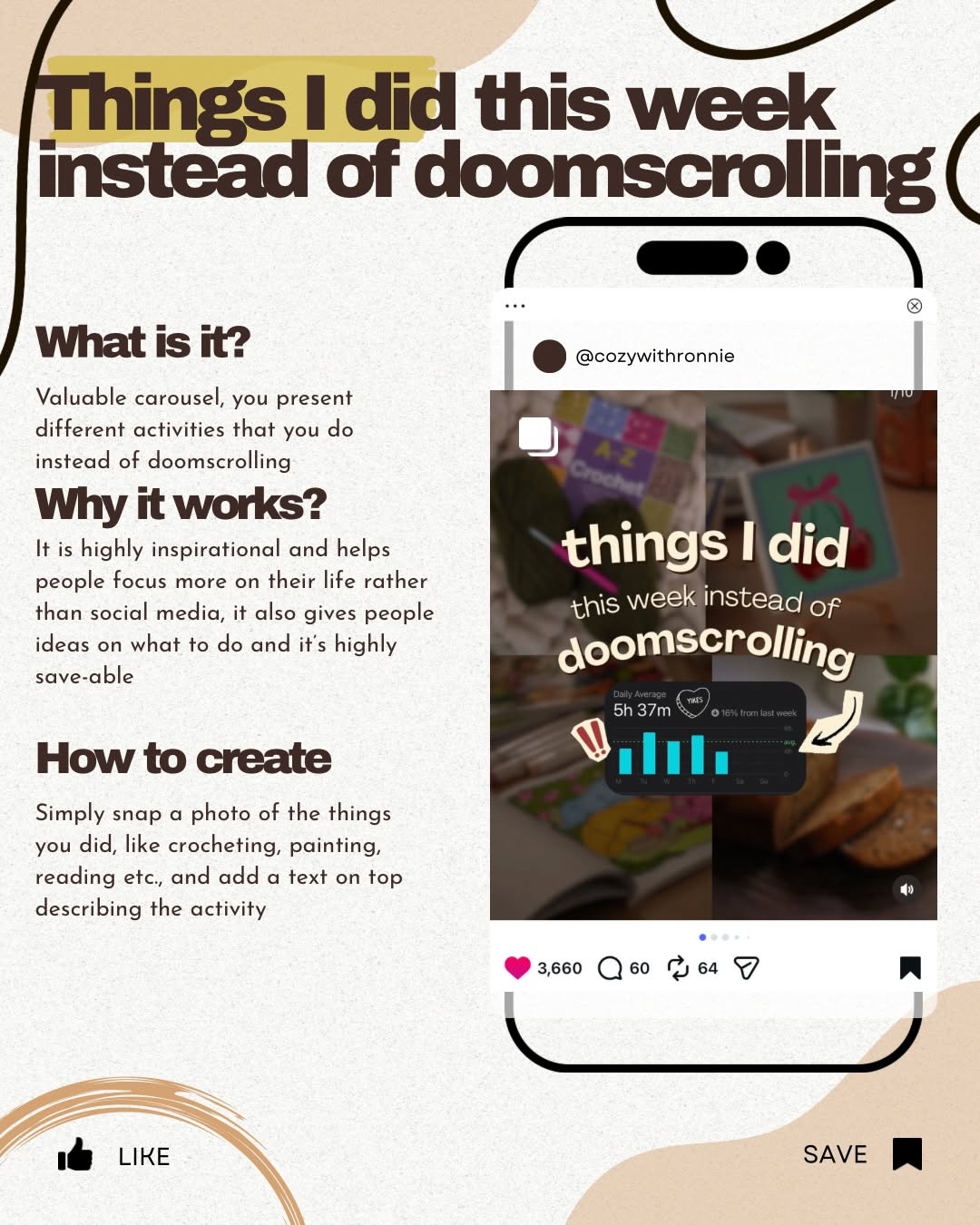 Witty 'broke my algorithm' Bookstagram post
