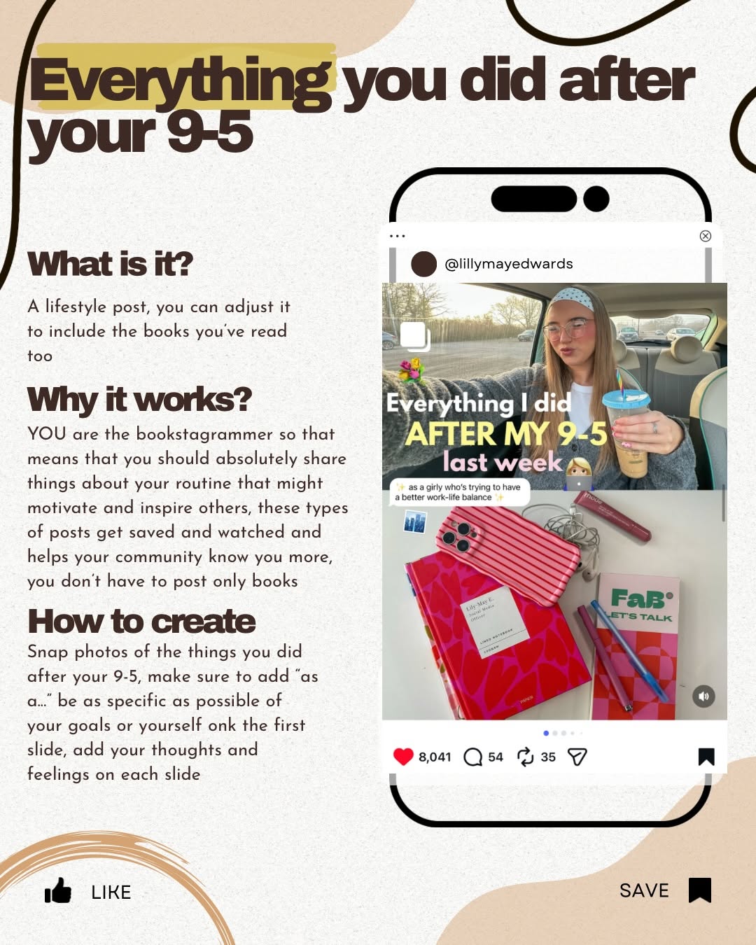 Witty 'broke my algorithm' Bookstagram post