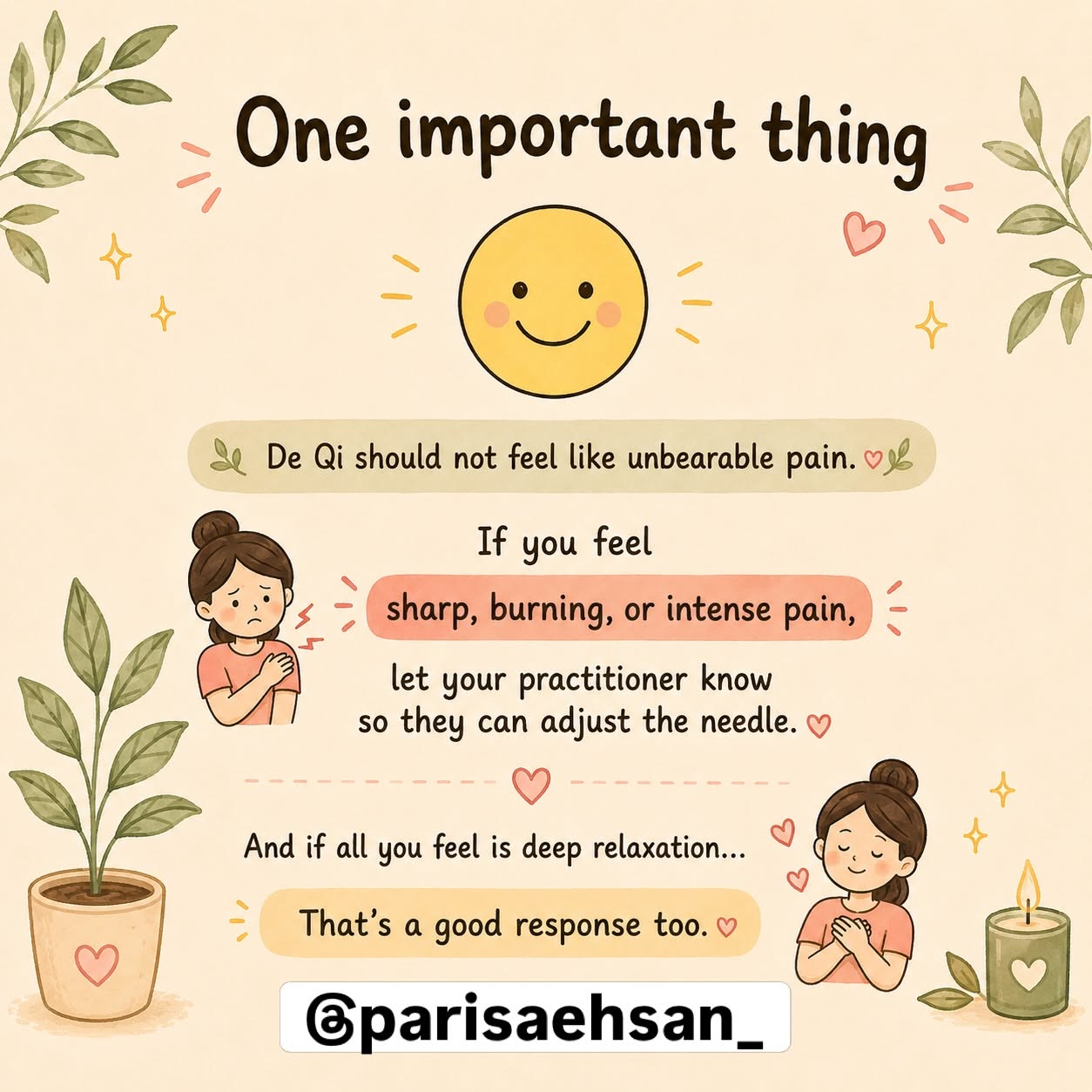 Instagram post: Friendly cartoon answers treatment anxiety, slide 7