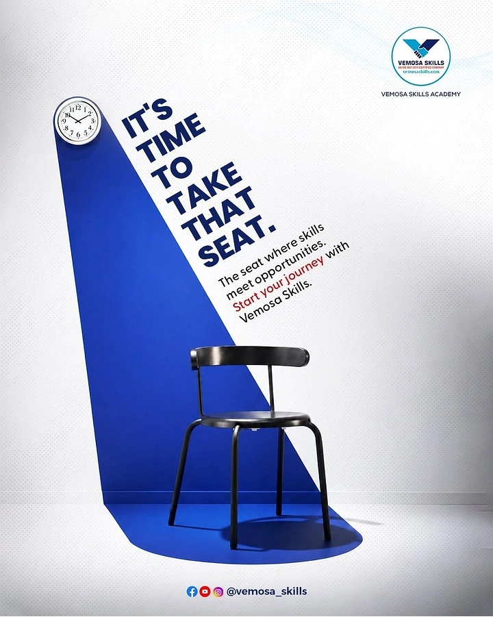 Universities & Colleges creative ad: Chair visualizes taking your seat