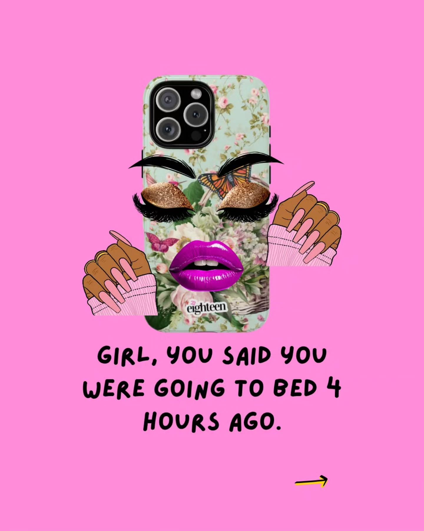 Instagram post: Phone becomes a talking character, slide 2