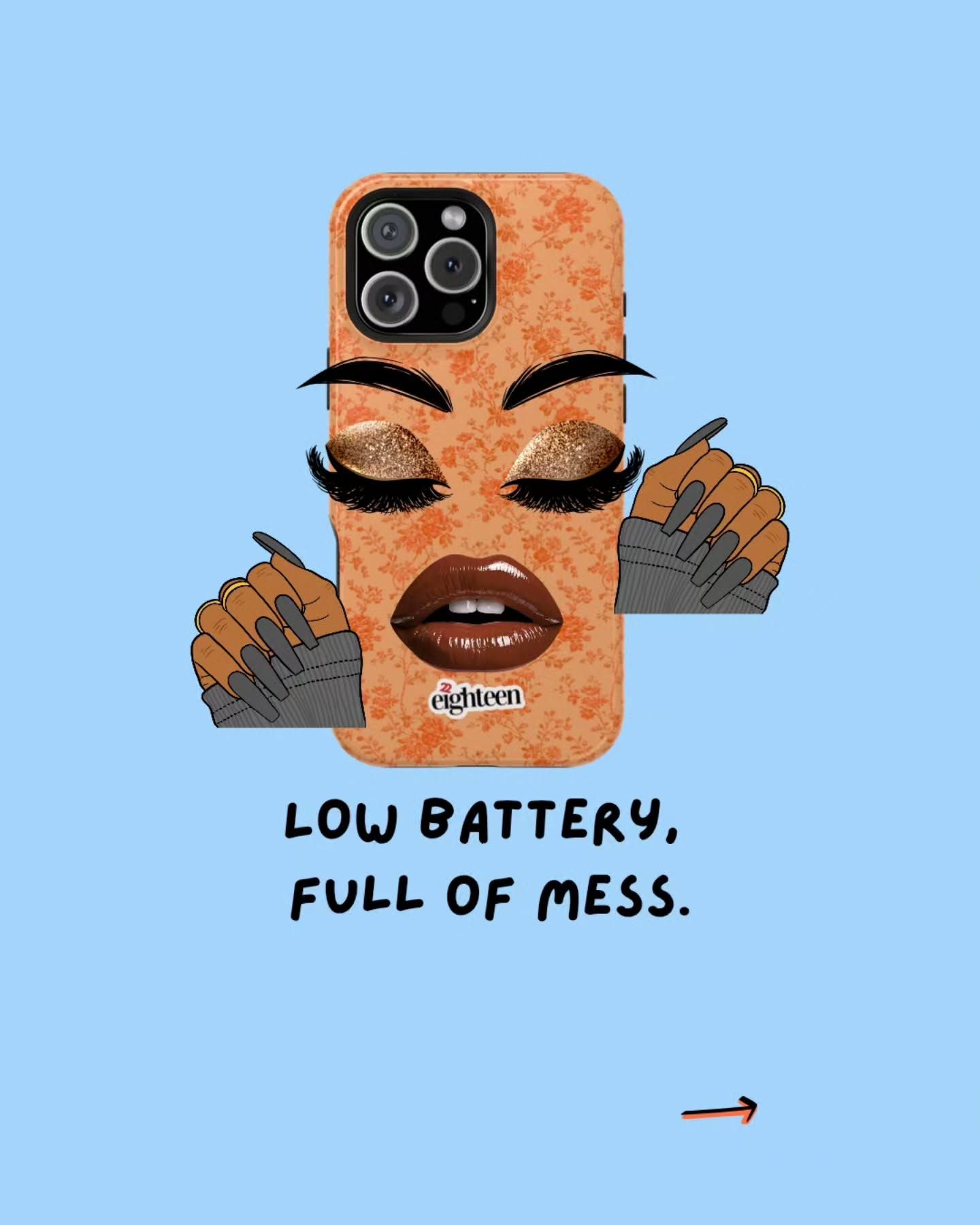 Instagram post: Phone becomes a talking character, slide 5