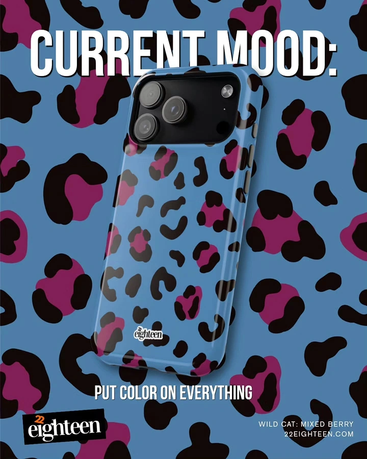 Phone Cases & Mobile Accessories creative ad: Playful pattern turns case into mood