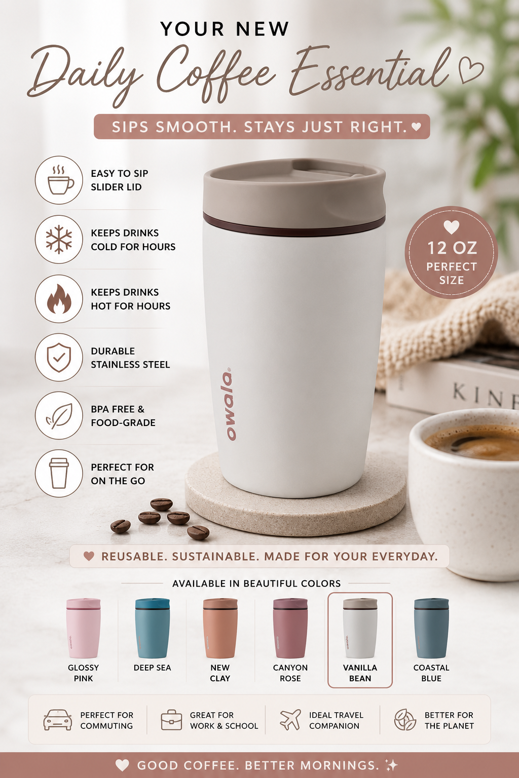Story: Premium styled product photo presentation