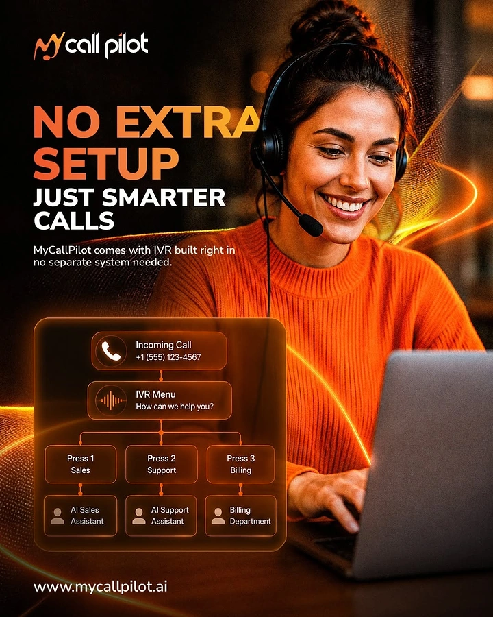 Virtual Assistant Services creative ad: Call lines create energetic connection metaphor