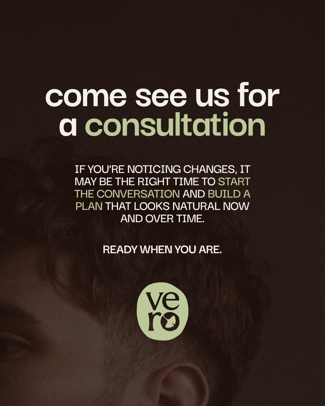 Instagram post: Witty 'not your last resort' copy, slide 5
