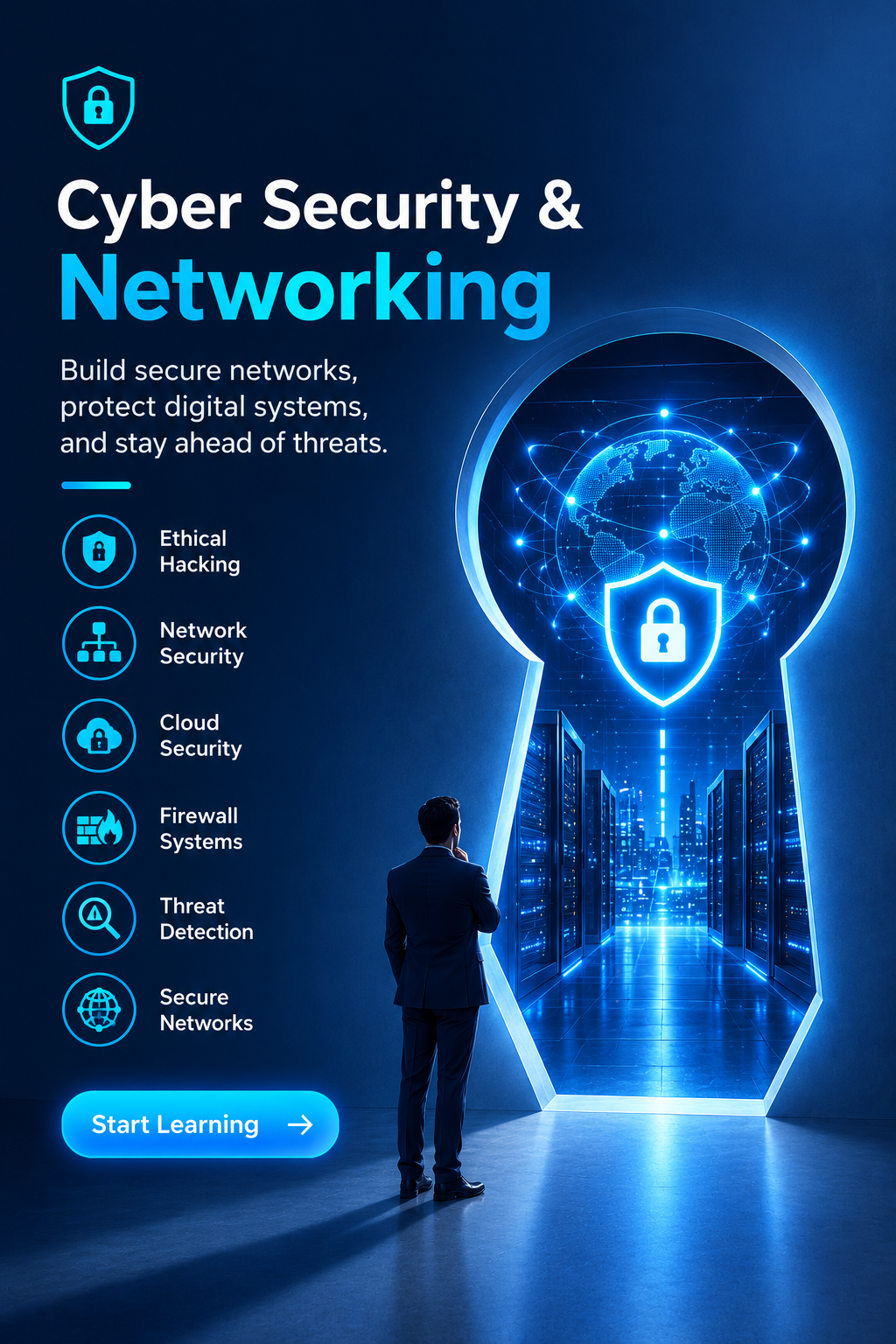 Story: Network security framed as keyhole portal