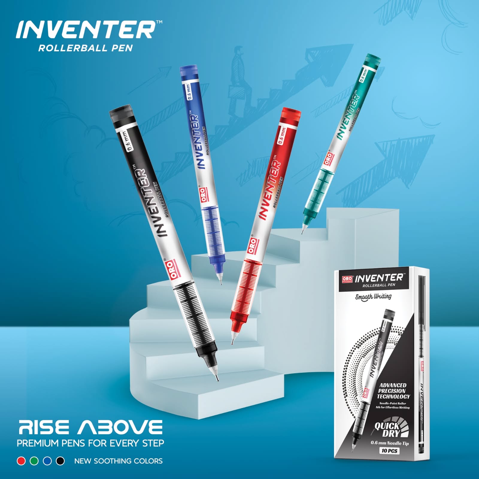Instagram post: Rise-above message uses elevated product display