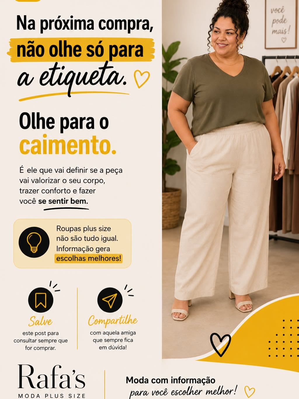Instagram post: Sharp sizing-label shame concept, slide 7