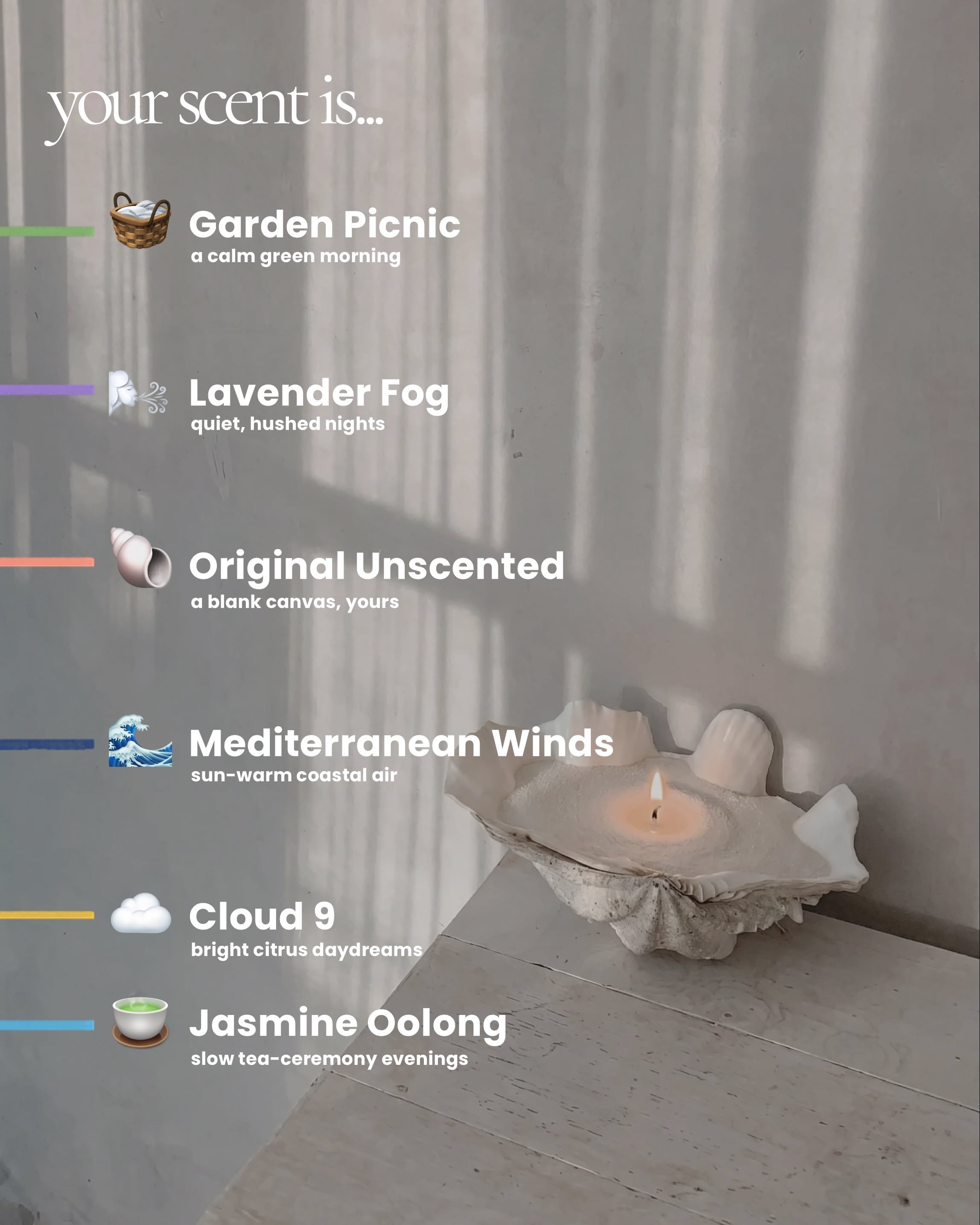 Instagram post: Emoji follow-the-line scent mood game, slide 6