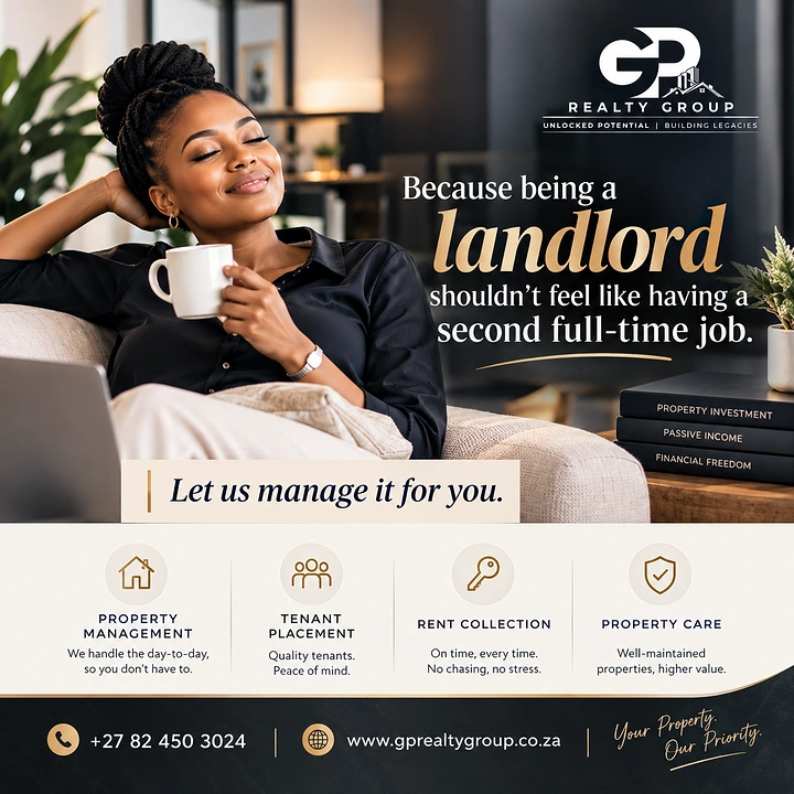 Property Management creative ad: Sleeping landlord metaphor clearly sells relief