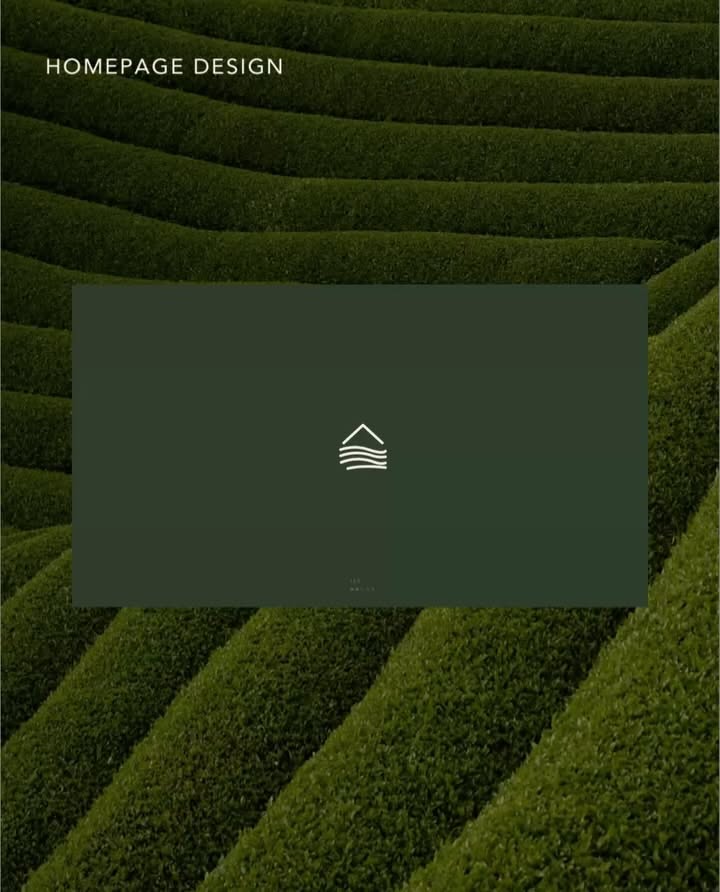 Instagram post: Logo mirrors terraced tea field rows, slide 8