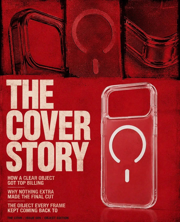 Phone Cases & Mobile Accessories creative ad: Case becomes a magazine cover story